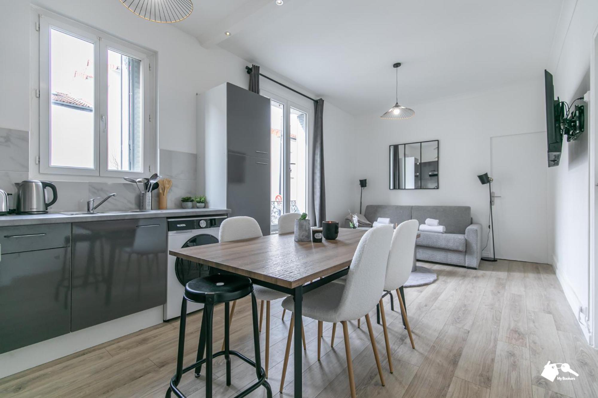 Mba - Bobillot - Splendide Appart - Proche Vincennes Montreuil (Seine-Saint-Denis) Exterior foto
