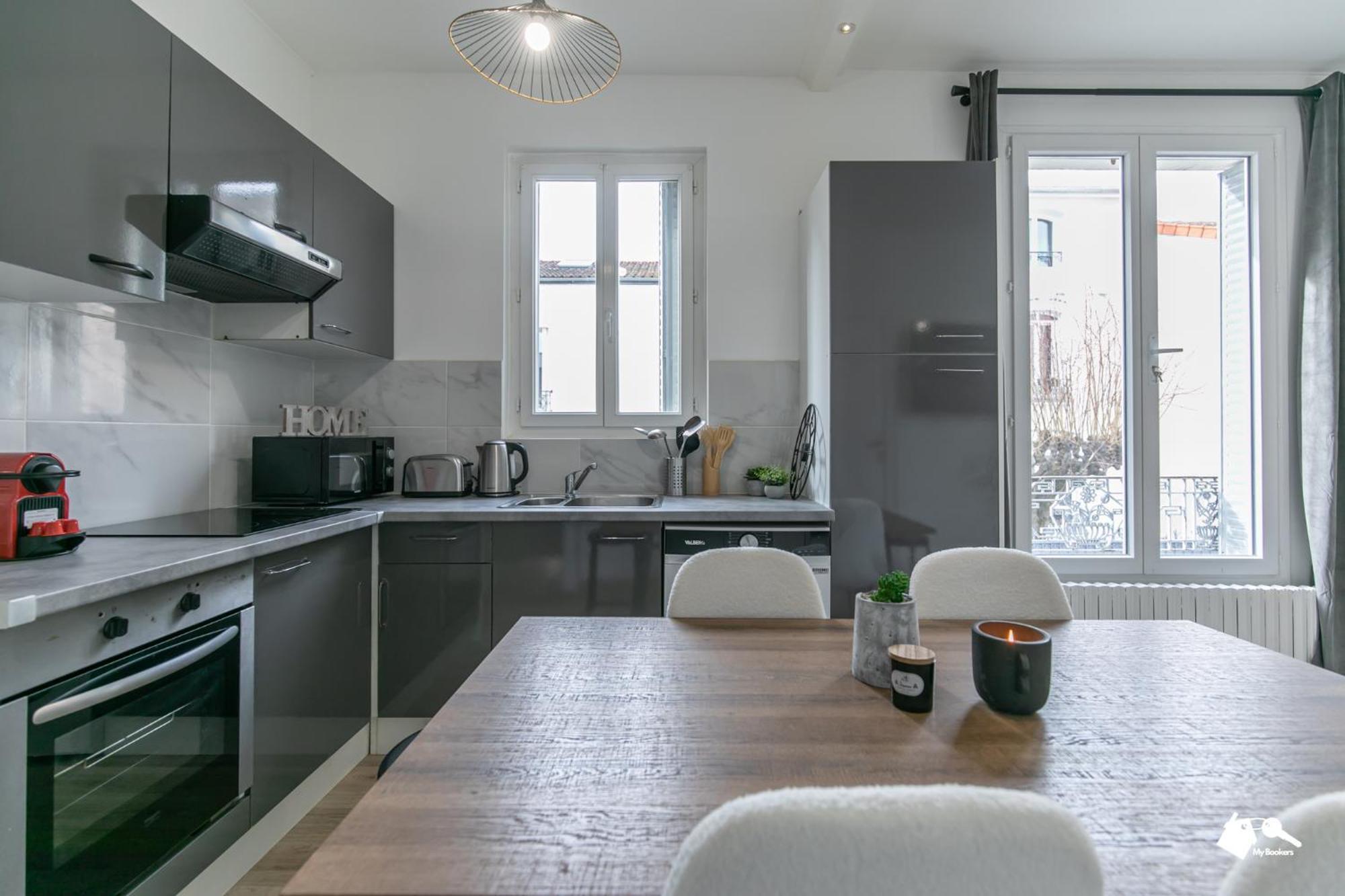 Mba - Bobillot - Splendide Appart - Proche Vincennes Montreuil (Seine-Saint-Denis) Exterior foto